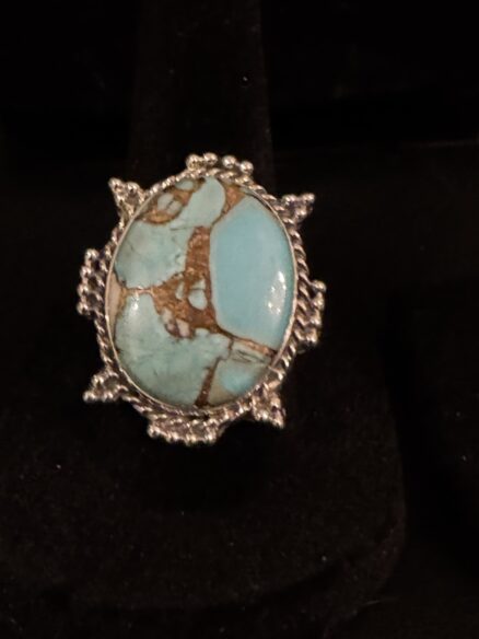 Beautiful sterling silver and turquoise ring
