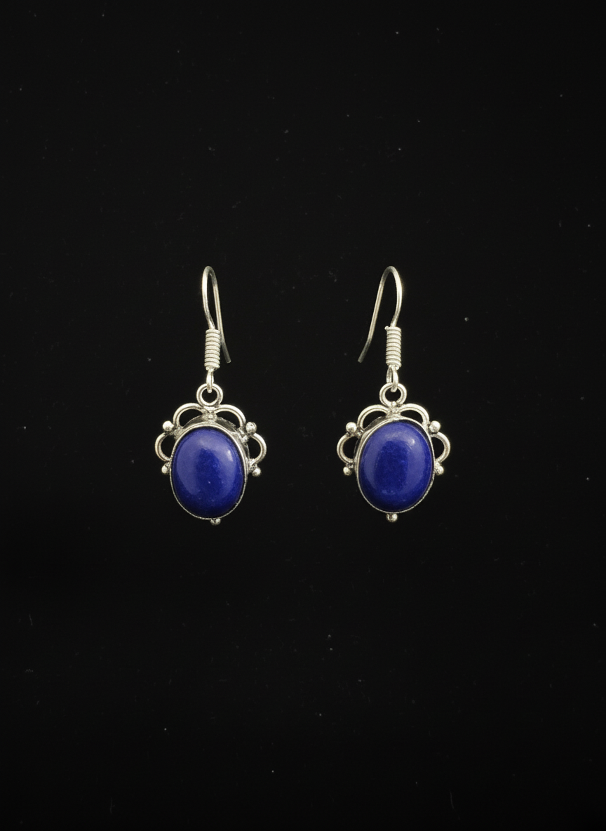 Beautiful lapis lazuli earrings