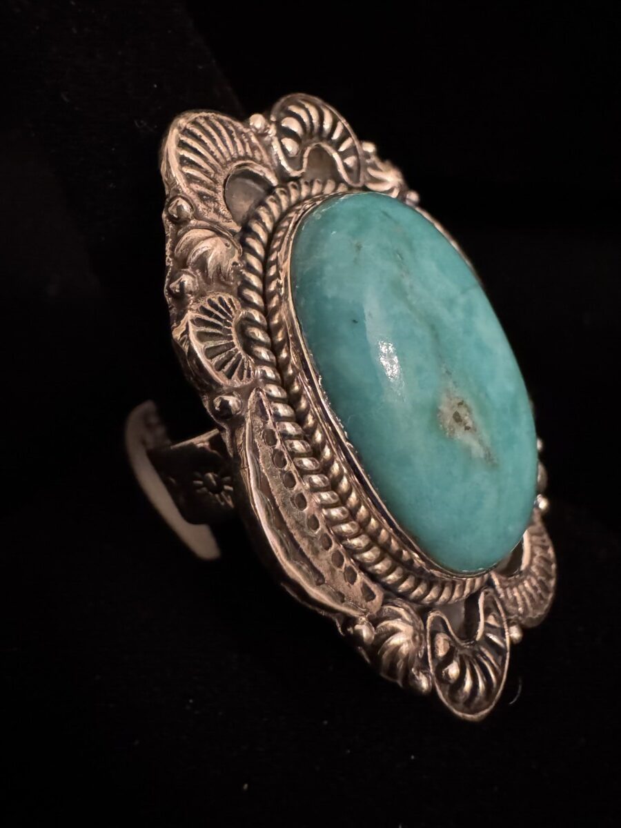 Beautiful, large turquoise statement, ring, gorgeous, gorgeous
